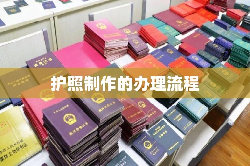 沧州护照制作的办理流程